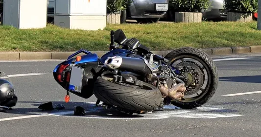 Les accidents de moto