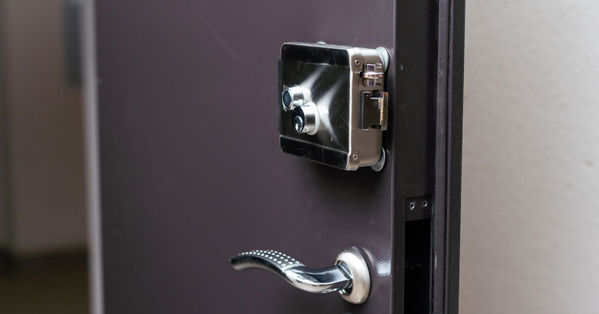 verrou de porte d'entrée